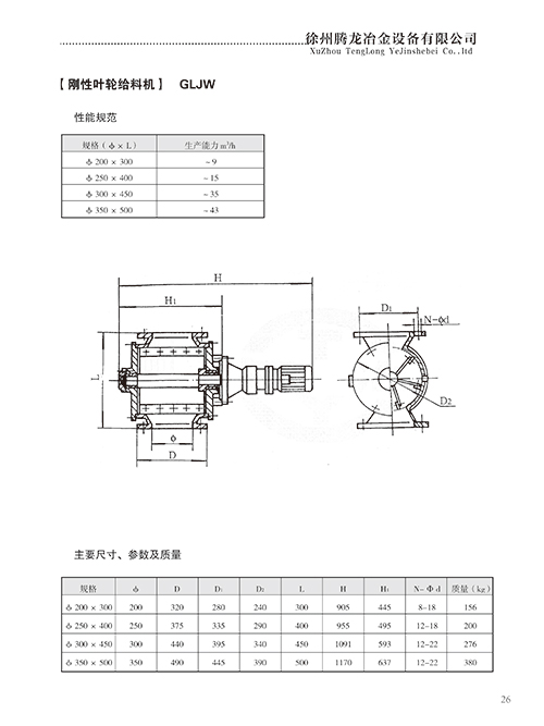 剛性葉輪給料機(jī) 剛性葉輪給料機(jī)