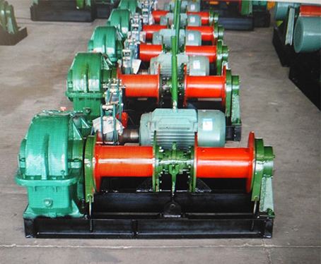 高爐料車卷揚機