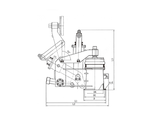 高爐煤氣放散閥 高爐煤氣放散閥